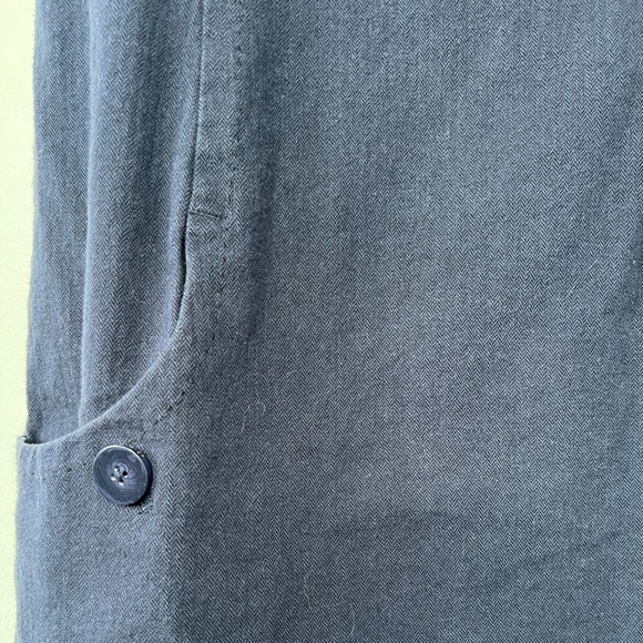 Talula Aritzia Navy Pinafore Dress, 10 - Picture 7 of 8